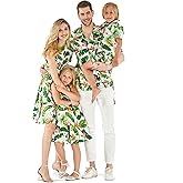 Matchable Family Hawaiian Luau Men Women Girl Boy Clothes in Bird of Paradise