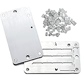 Cryptocurrency Steel Wallet, Indestructible Private Key Backup compatible with Ledger Nano S, Trezor and KeepKey hardware wallet