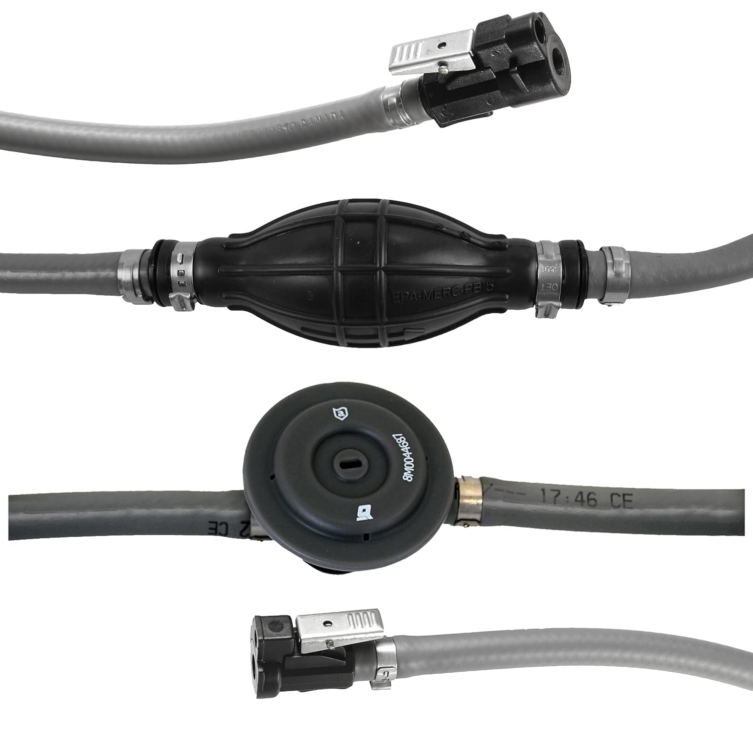 attwood Mercury Fuel Line Assembly Kit Without Tank Fitting
