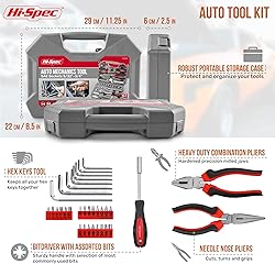 Hi-Spec Tools 67pc SAE Auto Mechanics Hand Tool Kit