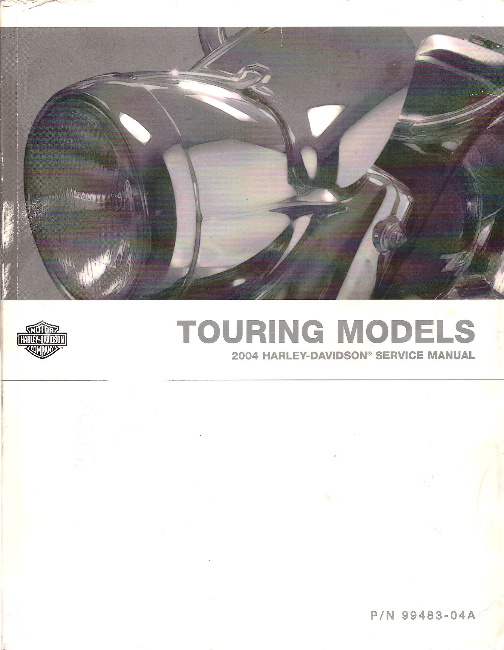 2004 Harley - Davidson Service Manual - Touring Models - P/N99483-04A (2004  Touring 1450-cc 5-Speed Models) Paperback – 2003