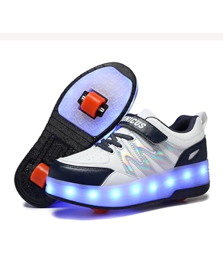 Onix #095 Pokemon Tenis Patín Con Luces Princell Mora-Rosa Para