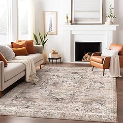 GENIMO 6x9 Area Rugs for Living Room, Machine