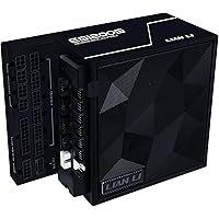 Micro Atx Case Lian Li EDGE 1000W Power Supply | Full Modular ATX 3.1, PCIe 5.1 Ready, 80 Plus Gold, Includes USB/Fan Hub Lian Li Mini V2