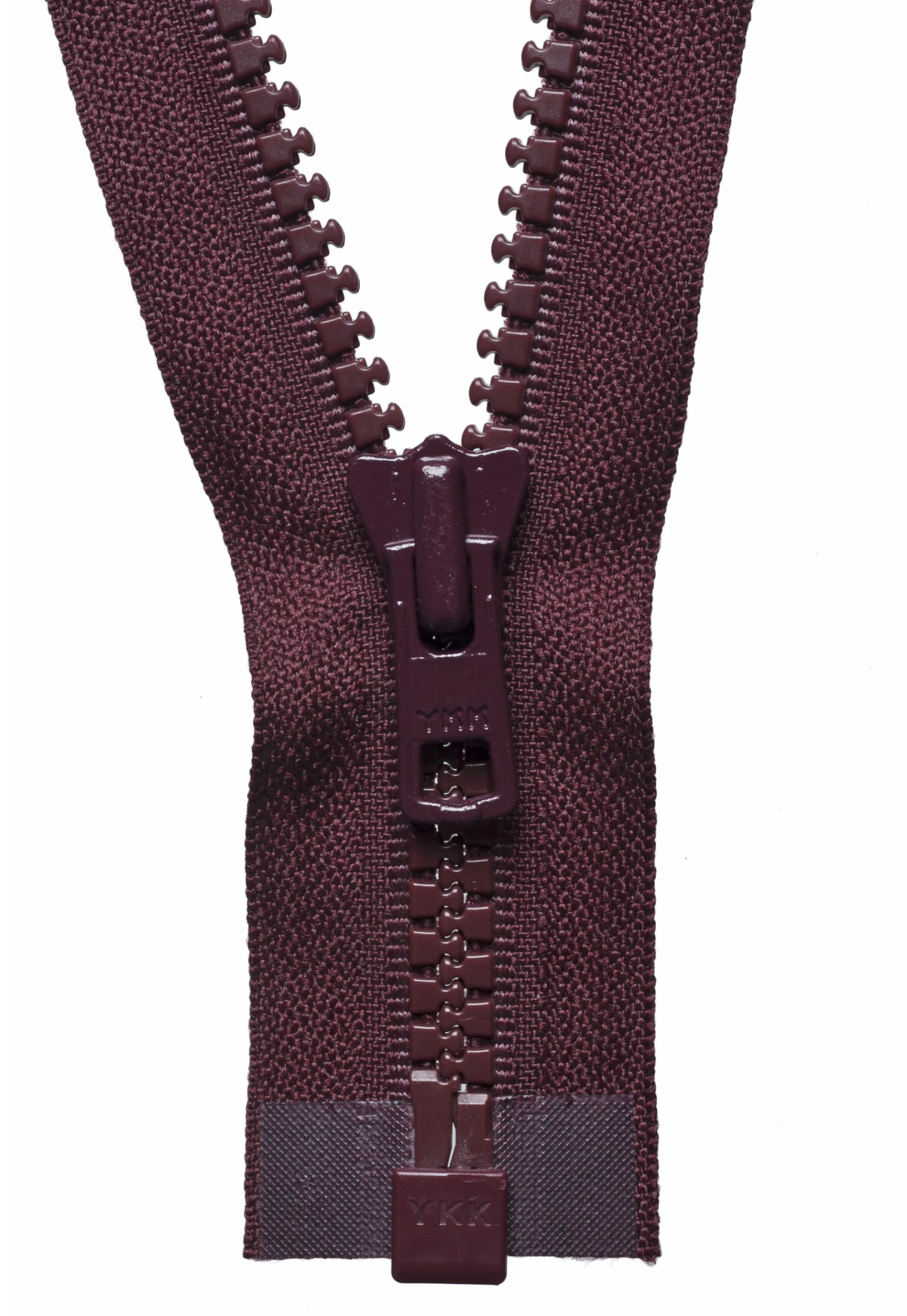 YKK Open Ended Zip, Red, 71 cm Length โ image 1