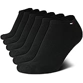 Tommy Hilfiger Womens No Show Socks - 6 Pack Cotton Blend Cushioned Low Cut Socks for Women for Sneakers and Loafers