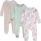 Onesies Brand unisex-baby Unisex Baby 3-pack Snug Fit One-piece Cotton Pajamas