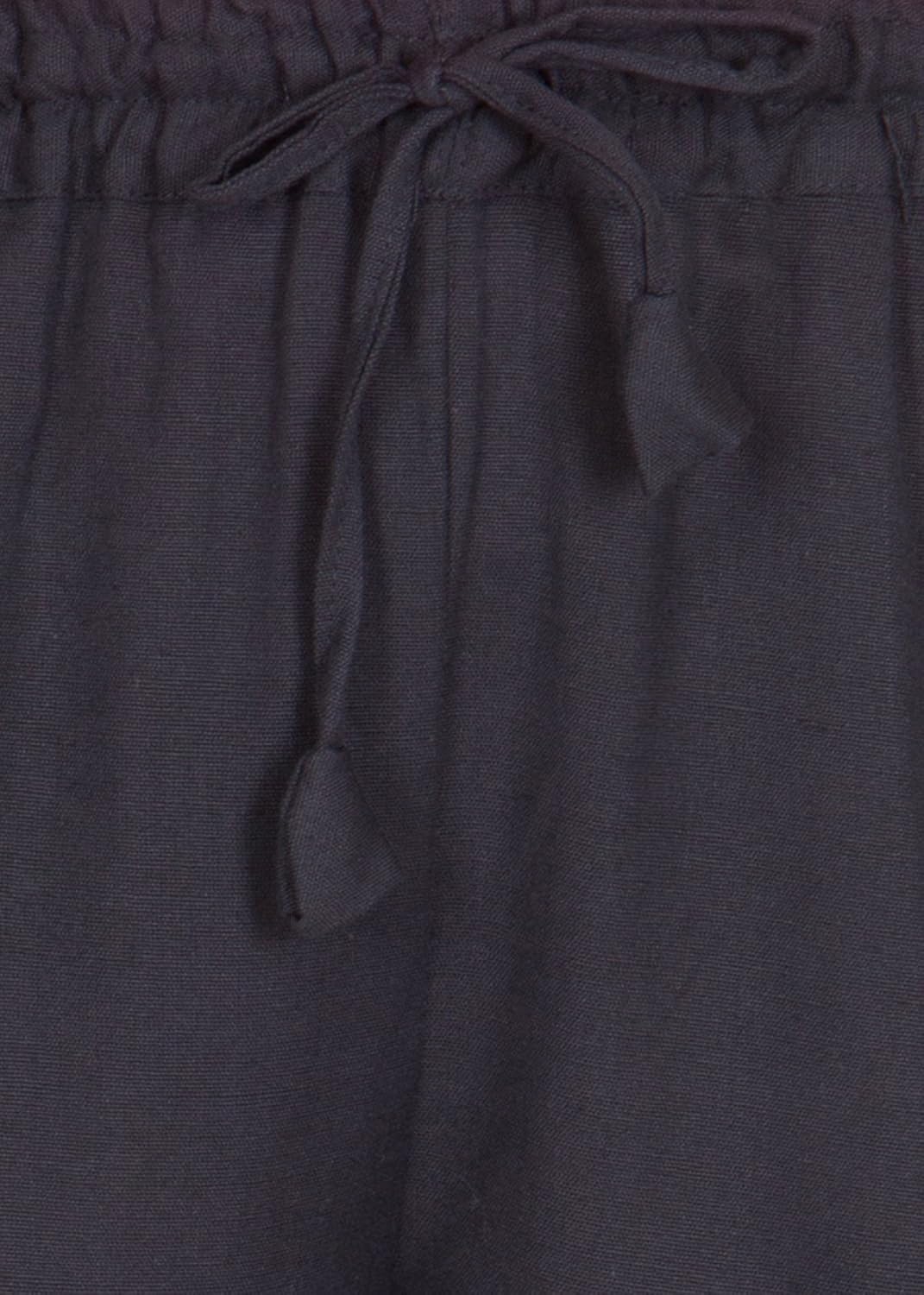 lujoso solid regular fit cotton palazzo pant for women's