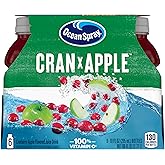 Ocean Spray Cran-Apple Juice Drink, 10 Ounce Bottle (Pack of 6)
