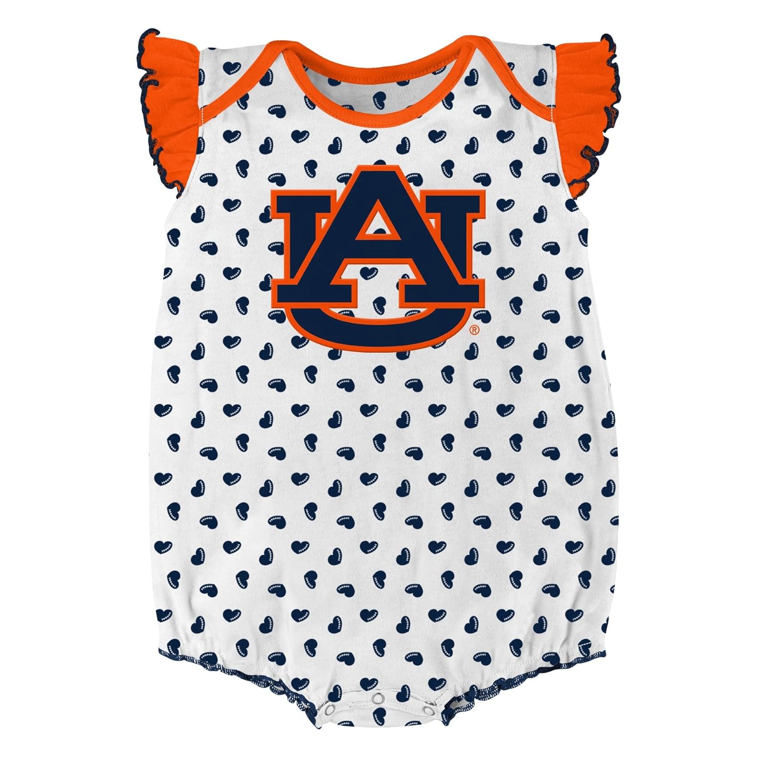NCAA by Outerstuff NCAA boys Heart Fan 2 Piece Onesie Set