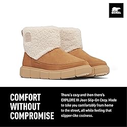 SOREL EXPLORER III SLIP-ON COZY WP - Tawny