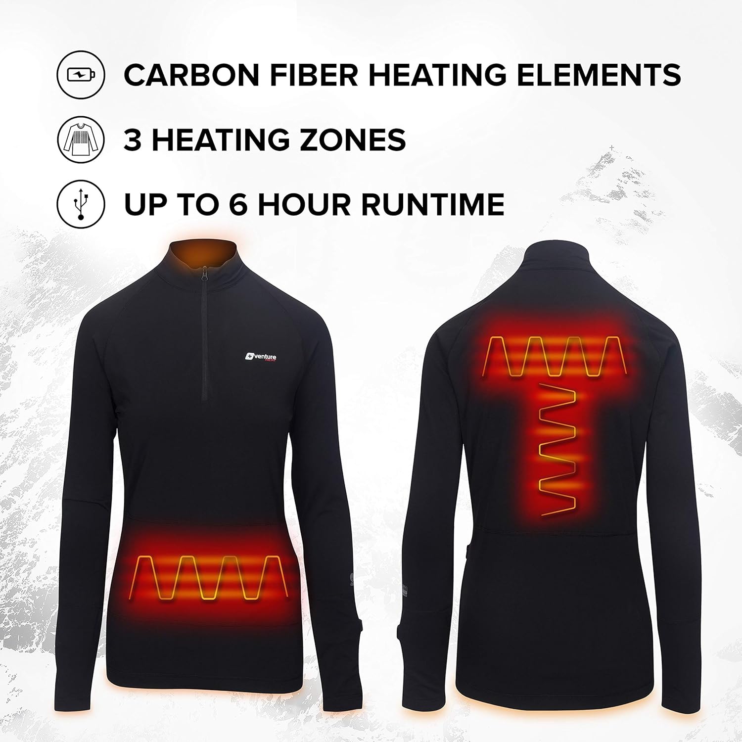 battery operated long johns