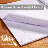 Oxford Campus A4 Notebook Wirebound 8 mm Lined 140 Pages Pack of 3 view 2