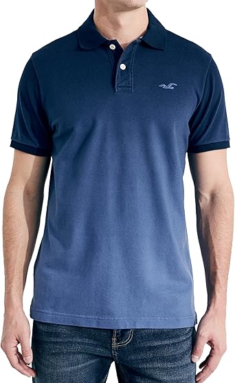 hollister muscle fit polo