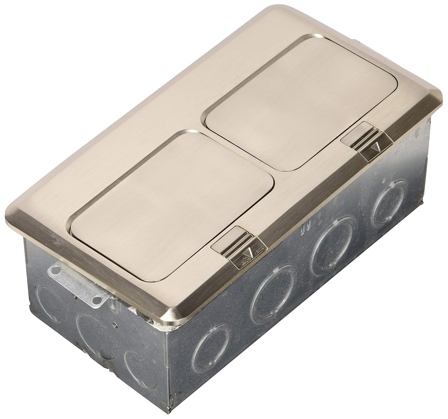 ENERLITES Dual PopUp Floor Box Kit Watertight Gasket 962301C 20A