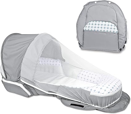 Amazon Luddy ベビーベッド 新生児 ベッドインベッド 添い寝 ポータブル 0 24ヶ月 グレー オルゴール 乳幼児用ベッド ベビー マタニティ 通販