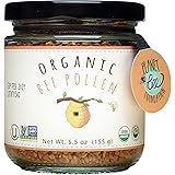 Greenbow Organic Bee Pollen - 100% USDA Certified Organic, Non-GMO, Pure, & Natural Bee Pollen - Superfood Packed with Protei