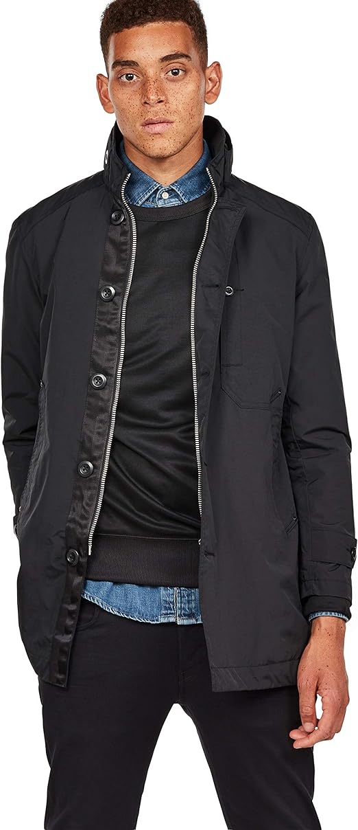 Amazon G Star Raw ジースターロゥ ナイロン コート メンズ 撥水 Garber Vector Nylon Trench コート ジャケット 通販