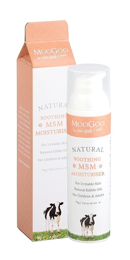 moogoo natural soothing msm moisturiser