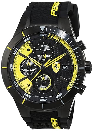 Scuderia Chronograph Black Dial Mens Watch - 0830261