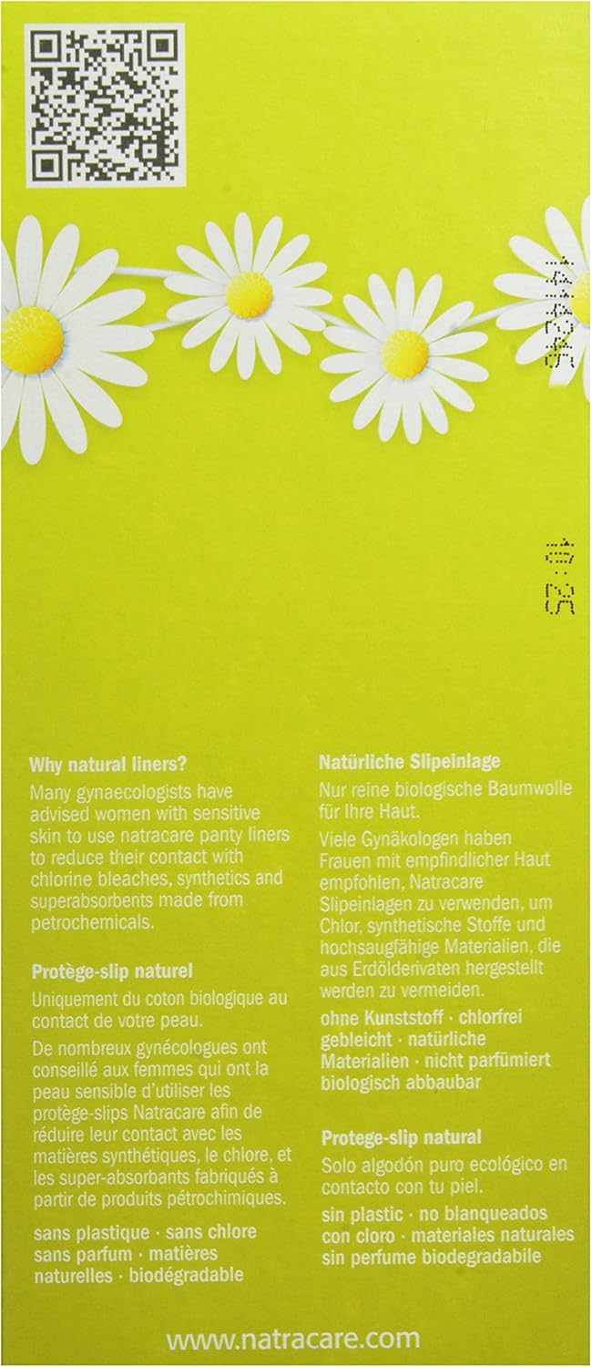 Natracare Organic and Natural Panty Liners Curved - 16 x Packs of 30 (480 Liners), Pack of 16 - Image 5