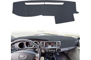 HanLanKa Dashboard Cover Mat Dash Cover Compatible with Toyota 4Runner 2003 2004 2005 2006 2007 2008 2009 Dash Board Protector Cover(Dark Gray)