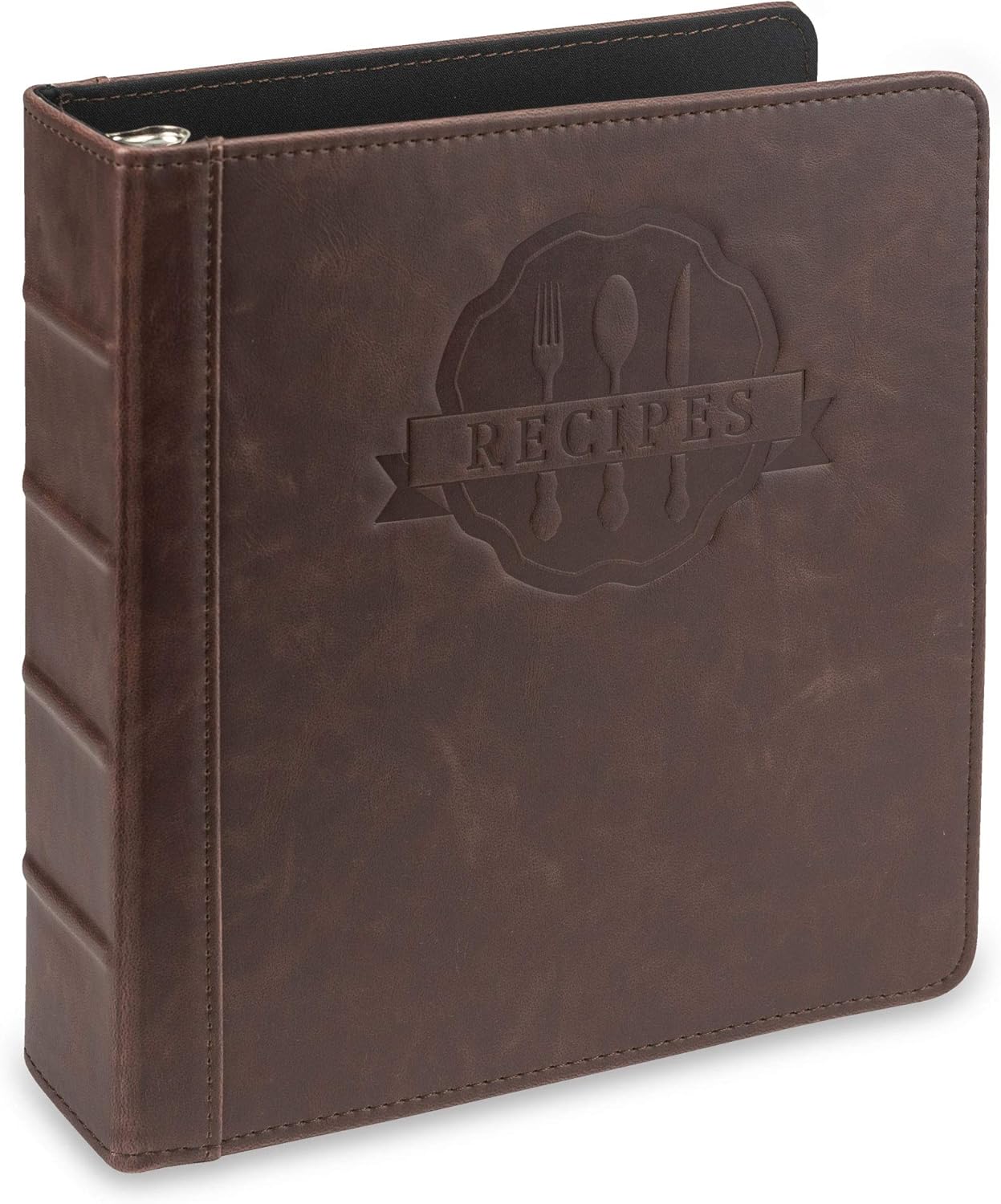 Samsill 2" Small Recipe Binder, 3 Ring Recipe Book Binder to Hold All Your Recipes