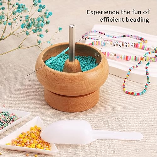 Tilhumt Bead Spinner for Jewelry Making, Effortless Rotating