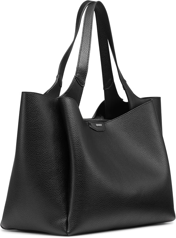 Willa Tote, Mala de Mulher, Preta/Prateada