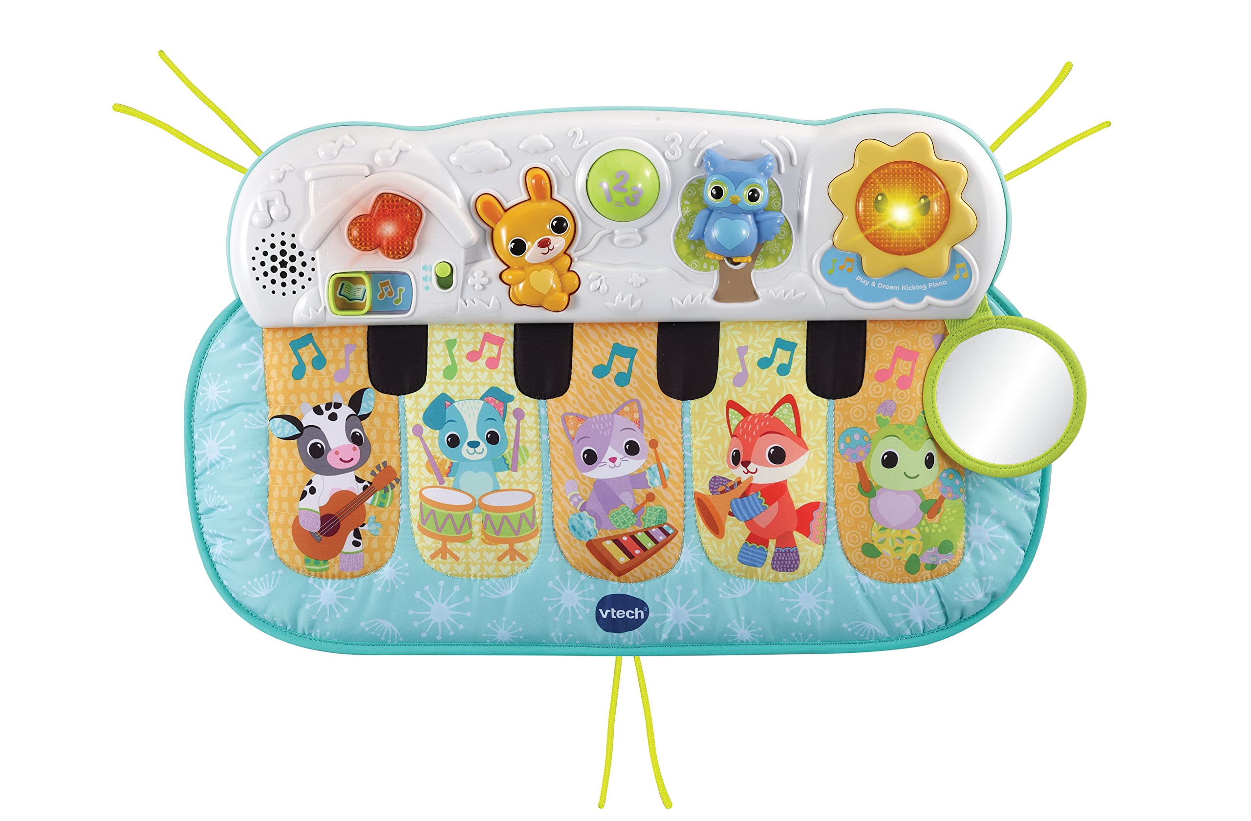 VTech Play & Dream Kicking Piano | Interactive and Developmental Baby Toy with Sounds and Music | Suitable for Ages 3 - 18 Months, English Version