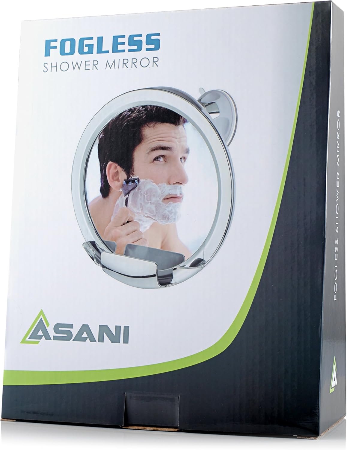Fogless Shower Mirror with Built-in Razor Holder | 360° Rotation | Real Fog-Free Shaving | Adjustable Arm & | Shatterproof & Rust-Resistant | Non-Fogging Bathroom Mirror for Men and Women: Furniture & Decor
