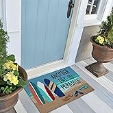 Liora Manne Frontporch Indoor Outdoor Rug - Novelty Design, Hand Hooked, Weather Resistant, UV Stabilized, Foyers, Porches, P