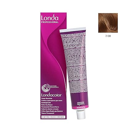 LONDA CREME HAARFARBE 7/38 Mittelblond-Gold-Perl 60ml
