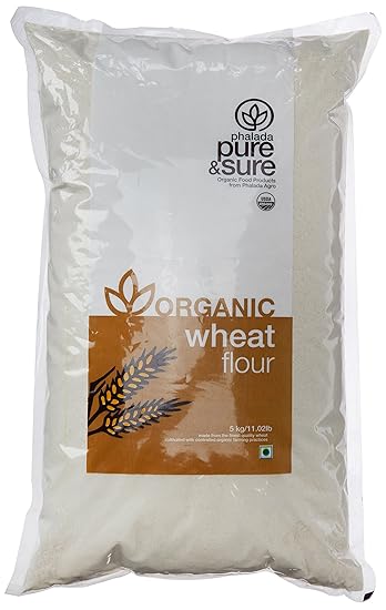 Pure & Sure Organic Wheat Flour, 5kg