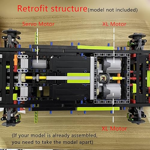 for Lego Technic Lamborghini Sián FKP 37 42115 Motor and Remote