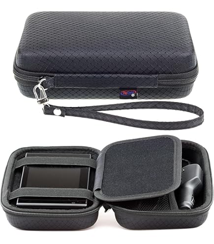 GARMIN デバイス ケース付き Amazon.com: Digicharge Hard Carrying Case for 5 Inch Garmin