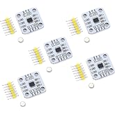 Teyleten Robot AS5600 Magnetic Encoder Sensor Mdoule 12bit high Precision Magnetic Induction Angle Measurement Sensor Module 3.3V (5PCS)