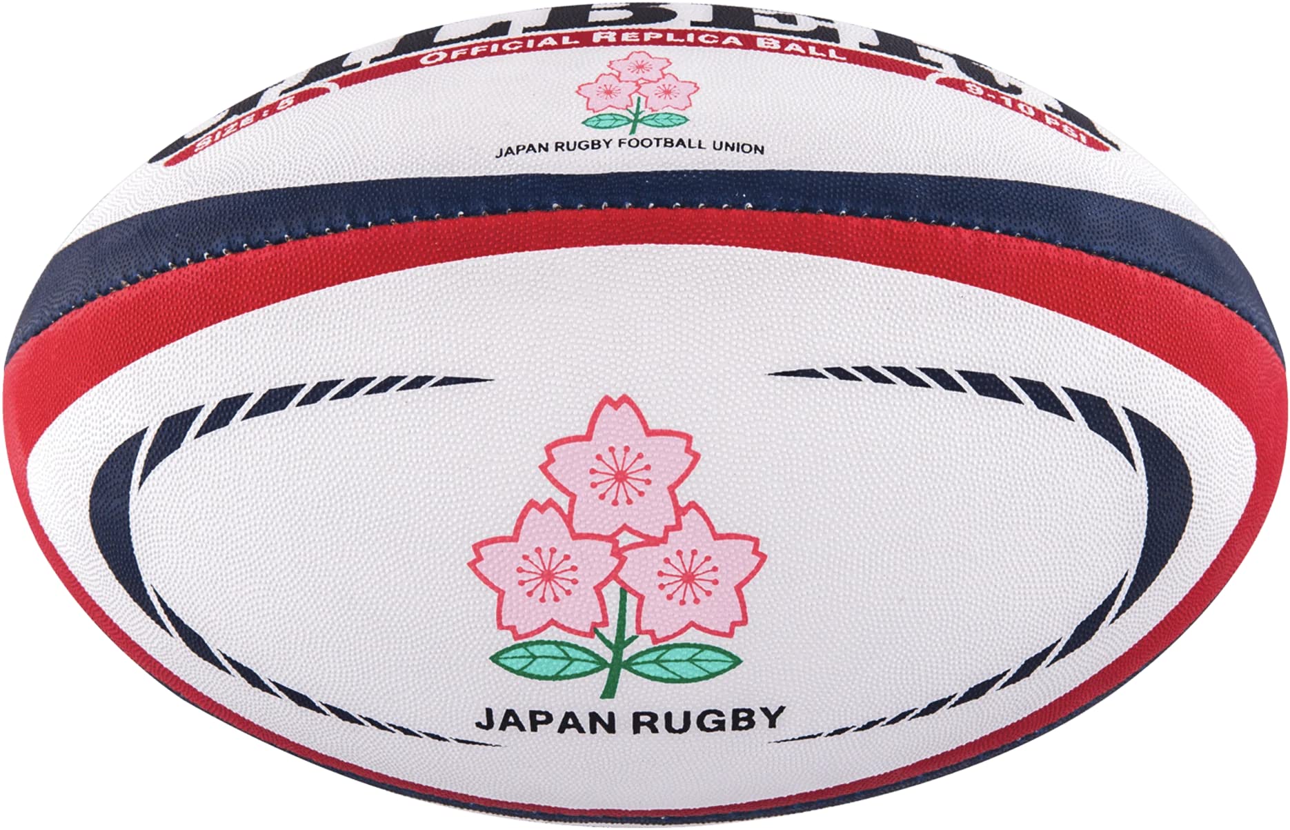 Gilbert Unisex's Japan Replica Ball, Multi-Colour, Size 5