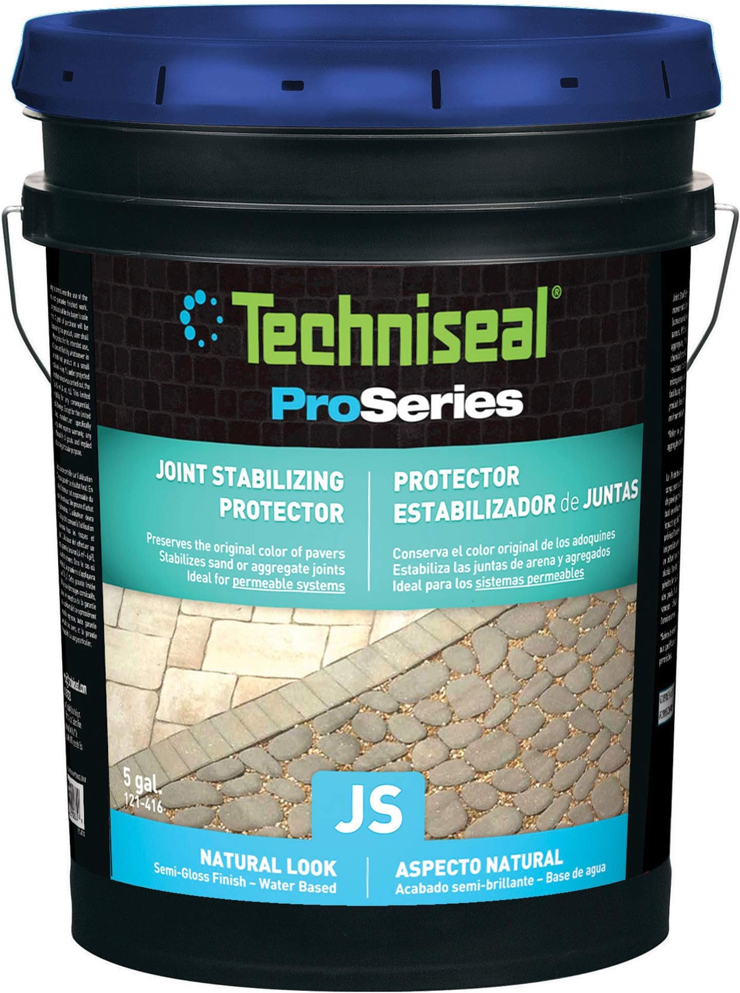 Techniseal JS | Paver Joint Stabilizer | Natural Look (5 Gallons)