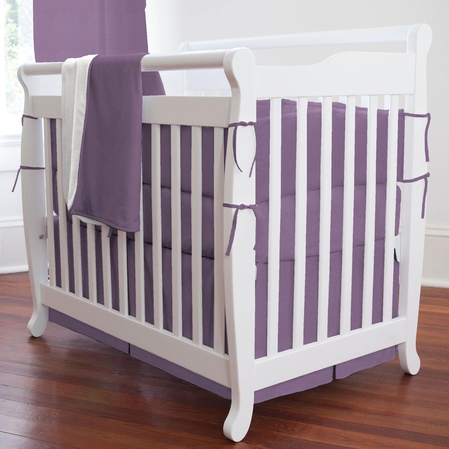 portable crib bumper