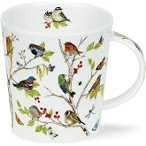 Dunoon Lomo Secret Wood Robin Mug