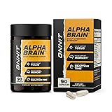 ONNIT Alpha Brain Nootropic Brain Supplement for