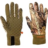 Manzella Mens Ranger Lightweight Fleece Cold Weather Form-fitting Hunting Gloves