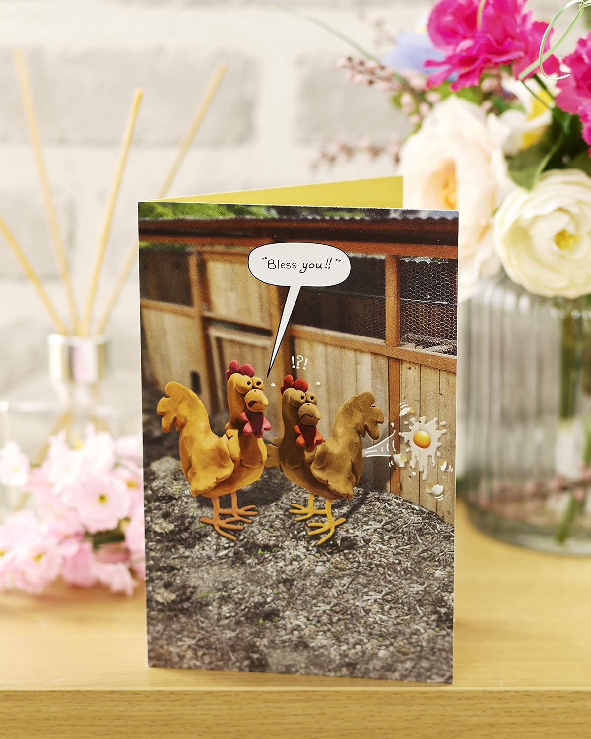 UK Greetings Funny Birthday Card for Him - Hilarious Chicken Joke - Birthday Card for Him Brown, 344304-0-1 - Image 5