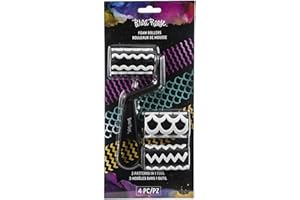 Momenta Brea Reese Foam Rollers 4/Pkg-3 Patterns