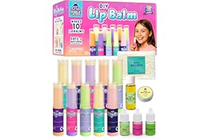 PURPLE LADYBUG Lip Balm Making Craft Kits for Girls - Unique Christmas Stocking Stuffers for Teens, Girls Gifts 8-12 Years Ol