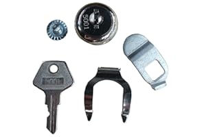 M-S CASH DRAWER 5001 Lock and Key for M-S and Compatible with Star Micronics CD3-1616, and Fits EchoPOS Cash Drawers Silver