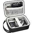 Hard Case Compatible with Sony ZV-1/ ZV-1F/ ZV-1 II Digital Camera，Portable Camera Storage Cover for ToAuite for Lecnippy for Bifevsr for Lecran 4K 5K Digital Camera-Black Bag+Black Zipper(Box Only)