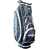 Team Golf NHL Washington Capitals Albatross Golf Bag Lightweight, 10-Way Club Divider, Spring Action Stand, Insulated Cooler Pocket, Velcro Glove and Umbrella Holder & Lift Assist Handles