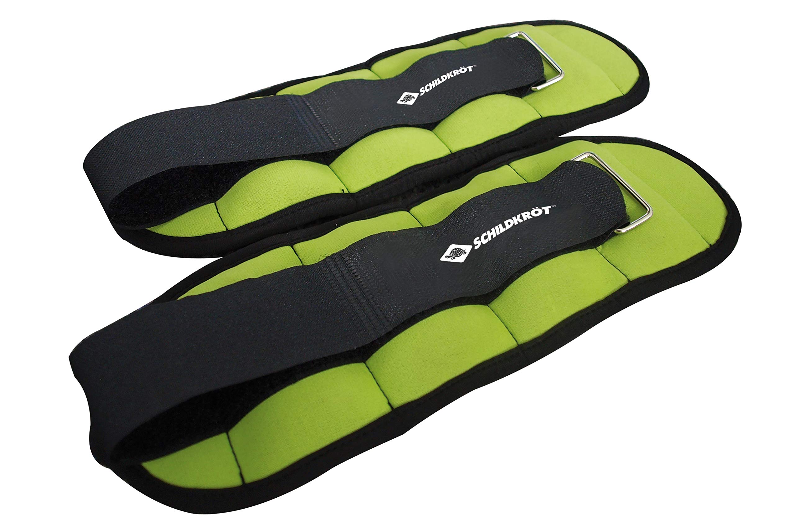Schildkröt Wrist/Ankle Weights, 2 x 0.5 kg, Green, in Carrying Case, 960201